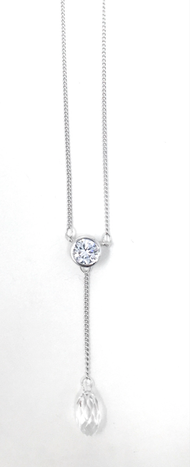 Raindrop Necklace - Swarovski Crystal - Cedar Fort Publishing & Media