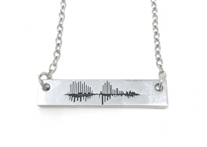 I Promise - Necklace - Sound Waves