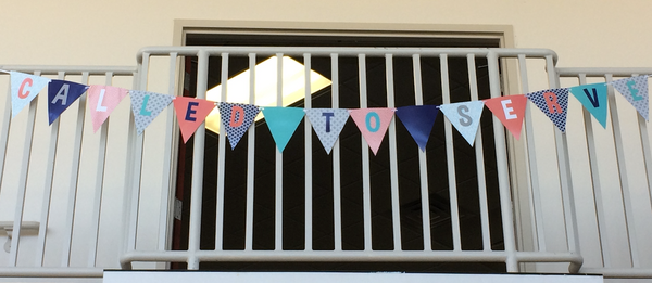 Called to Serve - Bunting Banner - Sister - Cedar Fort Publishing & Media