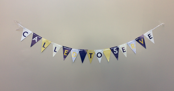 Called to Serve - Bunting Banner