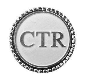 Choose the Right - Tie Tack - Silver