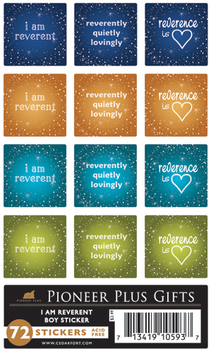 I Am Reverent - Stickers - Cedar Fort Publishing & Media