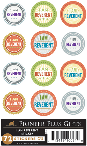 I Am Reverent - Stickers
