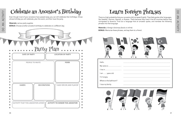 Turning Little Hearts Family History for Kids!