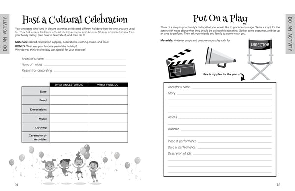 Turning Little Hearts Family History for Kids!