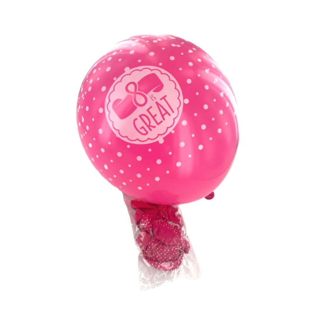 8 is Great Baptism Balloons