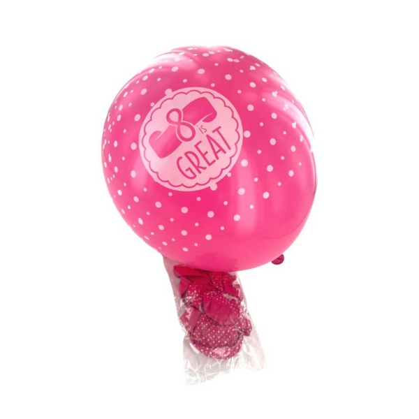 8 is Great Baptism Balloons
