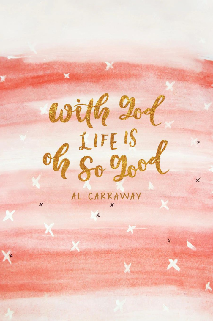 With God, Life Is Oh So Good - Journal - Cedar Fort Publishing & Media