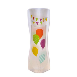 "Celebration"  Collapsible Plastic Vase