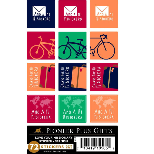 Love Your Missionary - Stickers - Spanish - Cedar Fort Publishing & Media