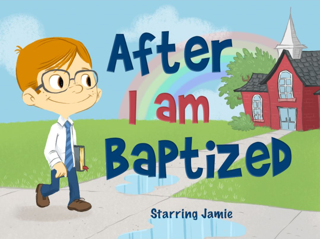 After I Am Baptized Customizable Book