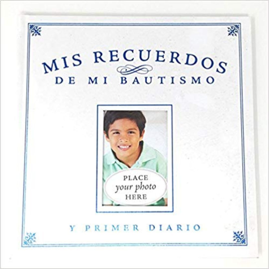 My Baptism Memories - Journal - Boy - Spanish