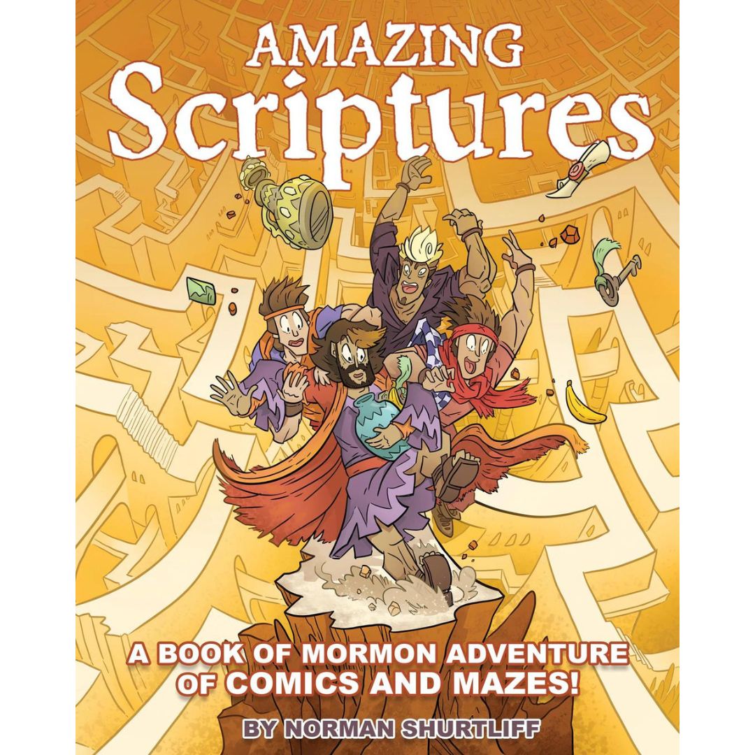 Amazing Scriptures: A Book of Mormon Adventure of Comics and Mazes - Cedar Fort Publishing & Media