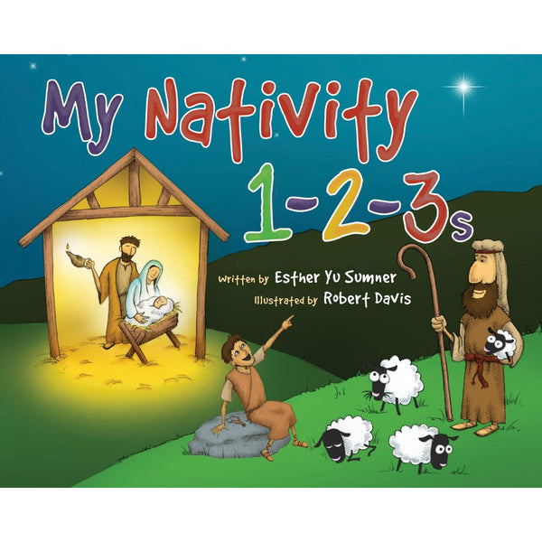 My Nativity 1-2-3s  (Hardback) - Cedar Fort Publishing & Media