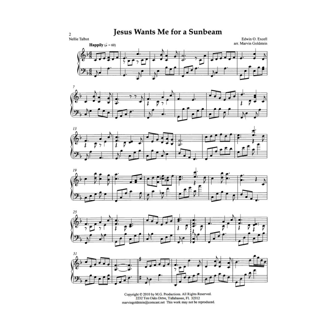 Jesus Wants Me for a Sunbeam  - Marvin Goldstein Single