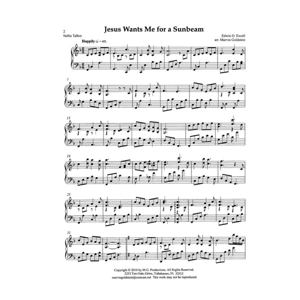 Jesus Wants Me for a Sunbeam  - Marvin Goldstein Single