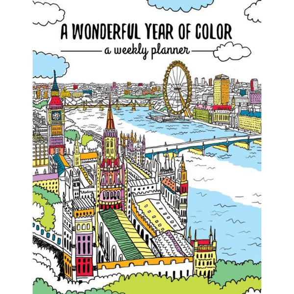 A Wonderful Year of Color: Weekly Planner - Cedar Fort Publishing & Media
