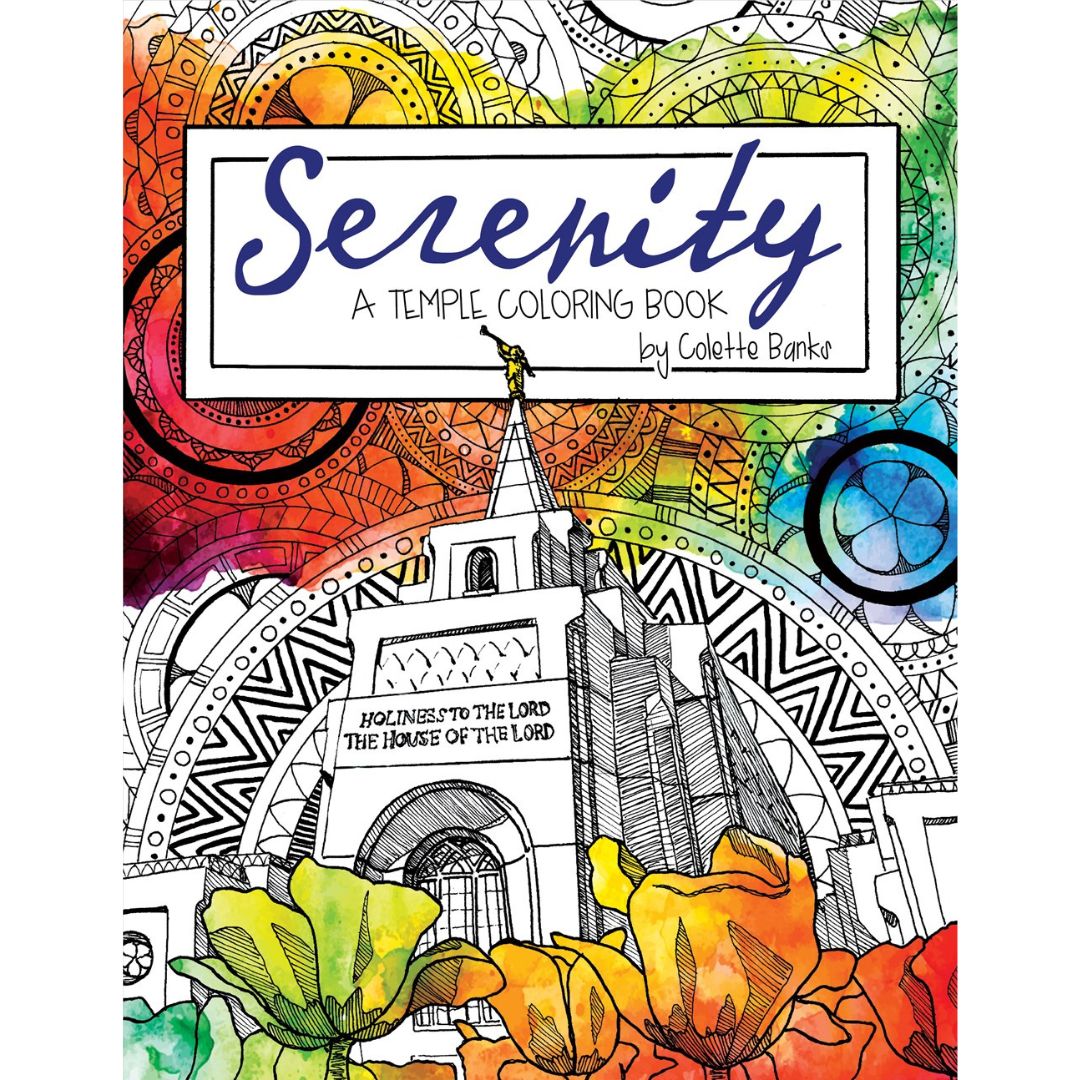 Serenity: A Temple Coloring Book - Cedar Fort Publishing & Media