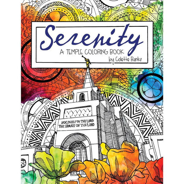 Serenity: A Temple Coloring Book - Cedar Fort Publishing & Media