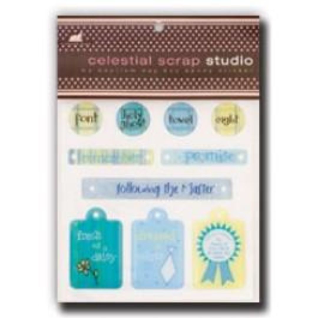 Baptism - Scrapbook - Epoxy - Boy - Cedar Fort Publishing & Media