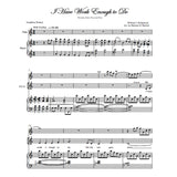 I Have Work Enough To Do (For SSAA and Piano, with Flute or Violin Obblagato) - Sheet Music - Download