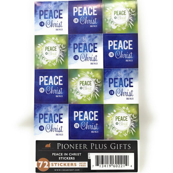 Peace in Christ -Stickers - Cedar Fort Publishing & Media