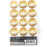 Provo City Center Temple - Stickers - Metallic