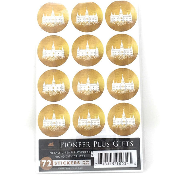 Provo City Center Temple - Stickers - Metallic - Cedar Fort Publishing & Media