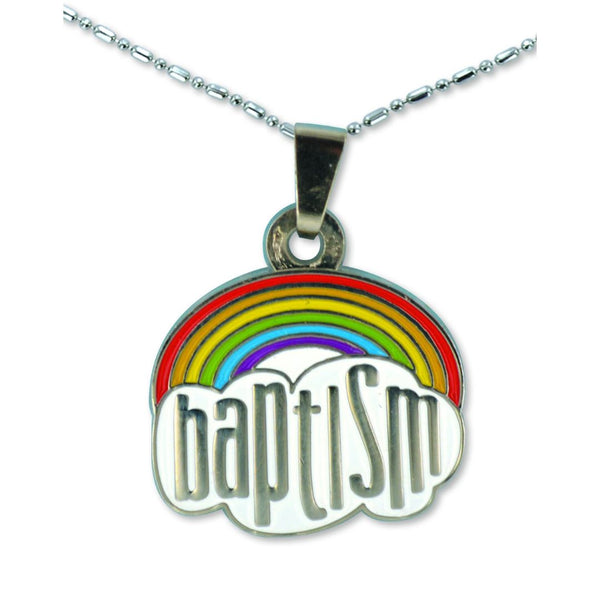 Rainbow - Baptism - Necklace - Cedar Fort Publishing & Media