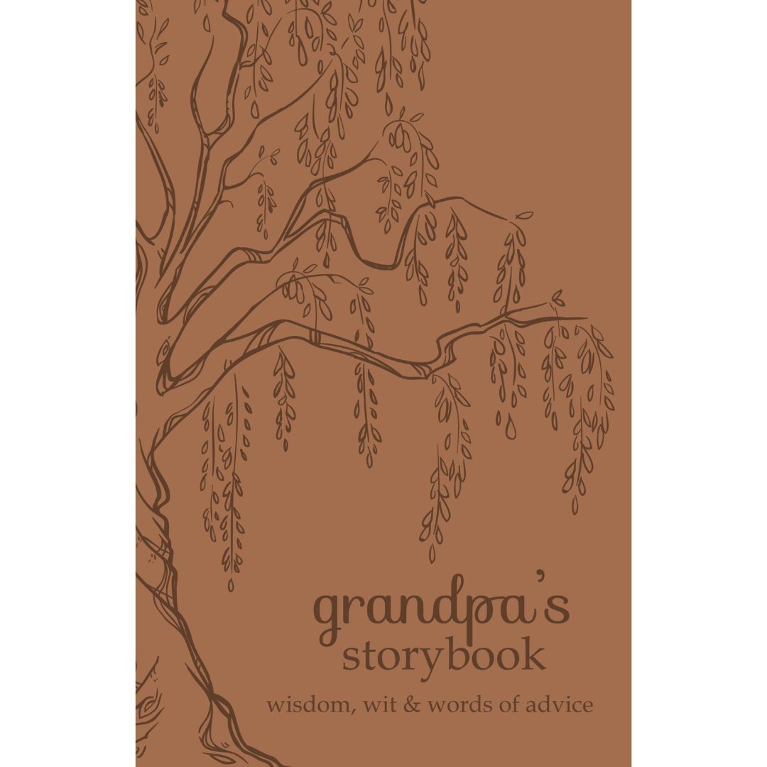 Grandpa's Storybook: Wisdom, Wit, and Words of Advice (LEATHER) - Cedar Fort Publishing & Media