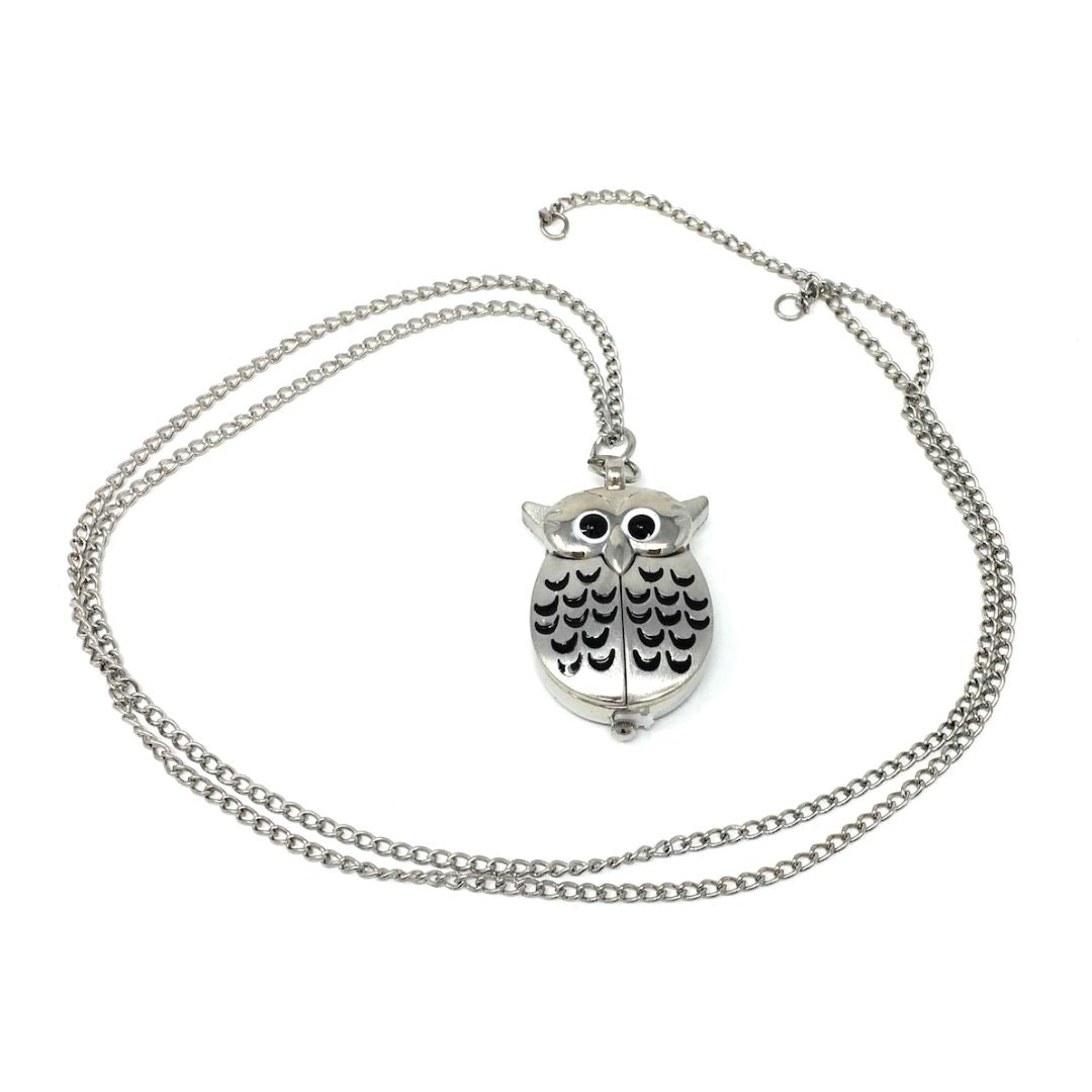 Owl - Watch & Necklace - Silver - Cedar Fort Publishing & Media