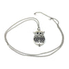 Owl - Watch & Necklace - Silver