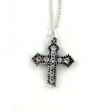 Jewel Cross Necklace Pendant