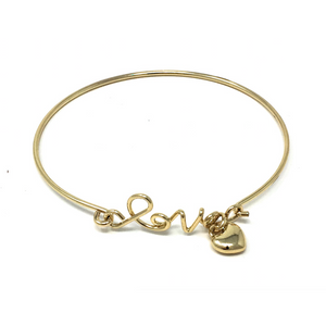 Love the Lord - Bracelet - Gold