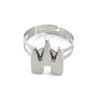 Silver Adjustable Temple Ring