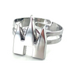 Silver Adjustable Temple Ring