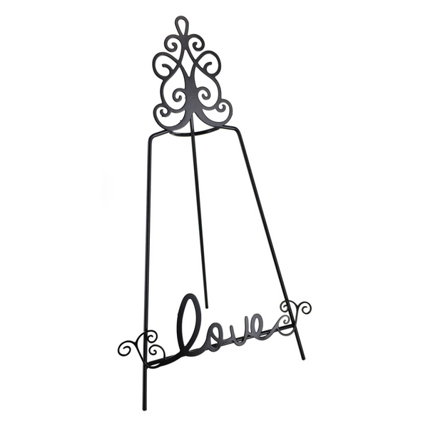 Love - Metal Easel - Black - Cedar Fort Publishing & Media