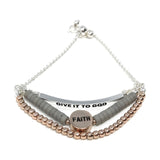 Faith - Bracelet - Pull Chain Bracelet