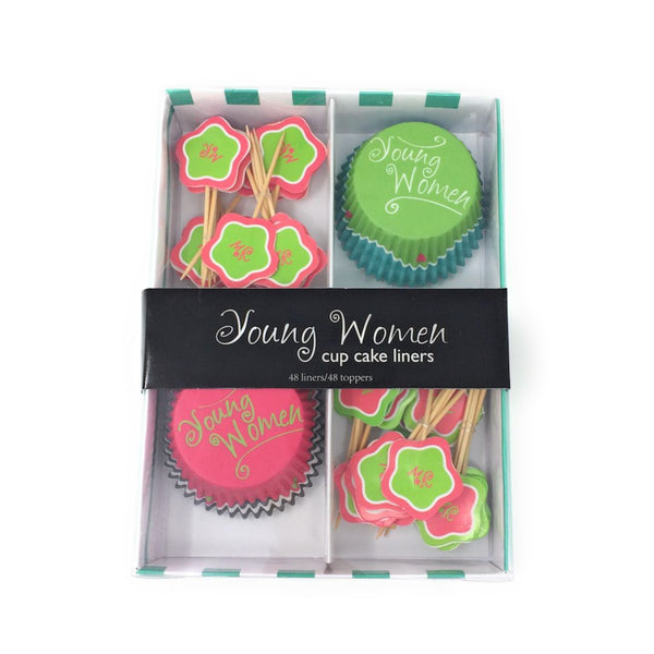 Young Women - Cupcake Liner & Topper - Box Set