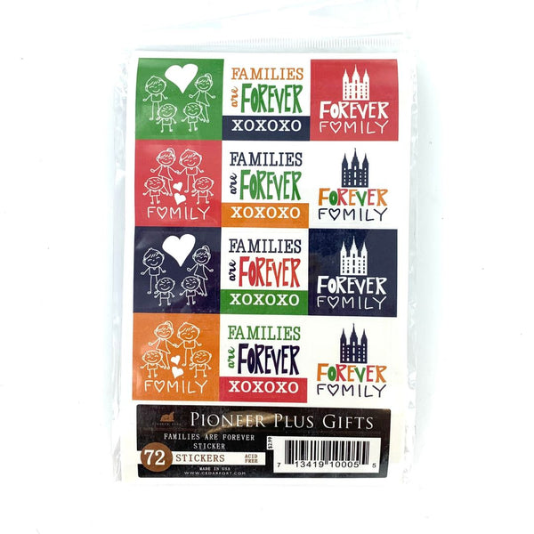 Families Are Forever Stickers - Cedar Fort Publishing & Media