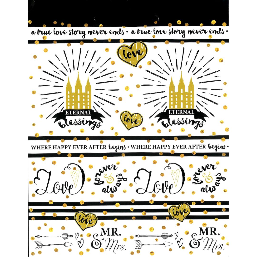 Wedding - Gift Wrap - Set - Cedar Fort Publishing & Media