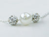 Baptism Bracelet-White Sparkle