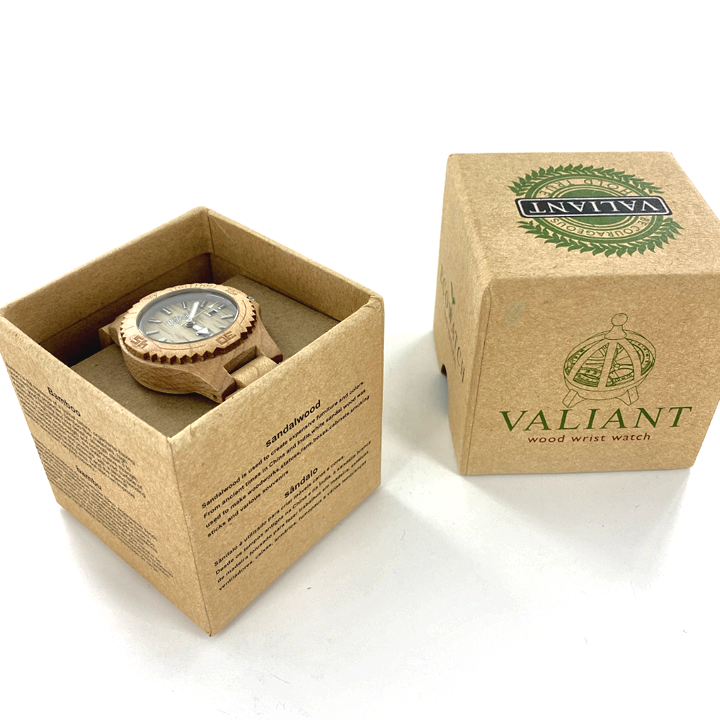Valiant Women's Wooden Watch - Maple - Cedar Fort Publishing & Media