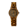 Valiant Men's Wooden Watch - Zebra Wood