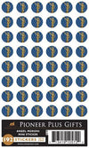 Angel Moroni Stickers - Mini - 4pk