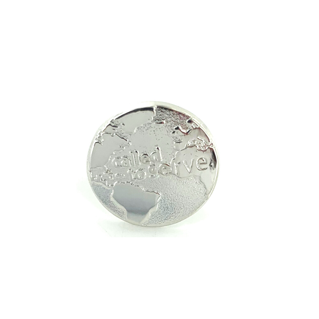 Called to Serve Tie Tack- Globe - Cedar Fort Publishing & Media