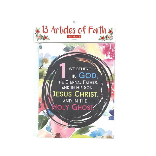 Articles of Faith Art- Pack of 13