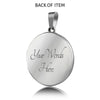 Charity Is: Silver Pendant, Engrave-able