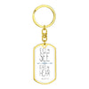 Eyes to see- Ears to Hear Keychain