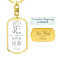 Eyes to see- Ears to Hear Keychain